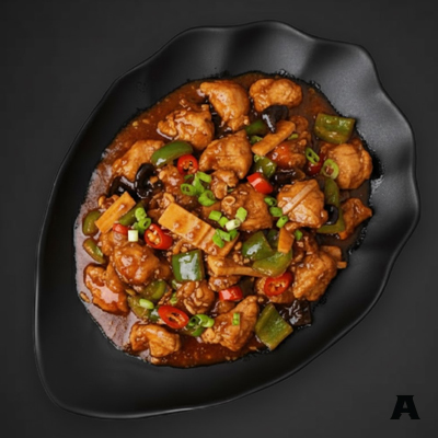 HUNAN CHICKEN (DRY / GRAVY)