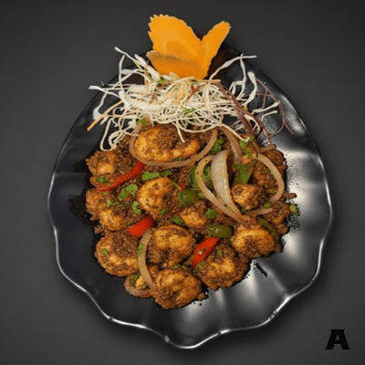 PRAWN SALT & PEPPER (DRY)