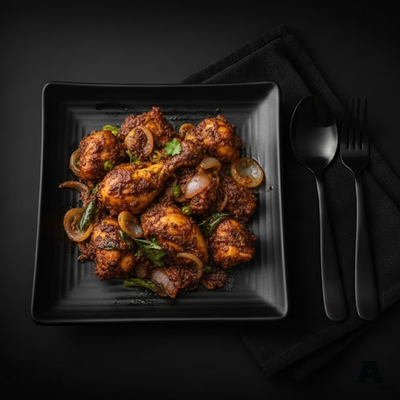 CHICKEN ONION FRY